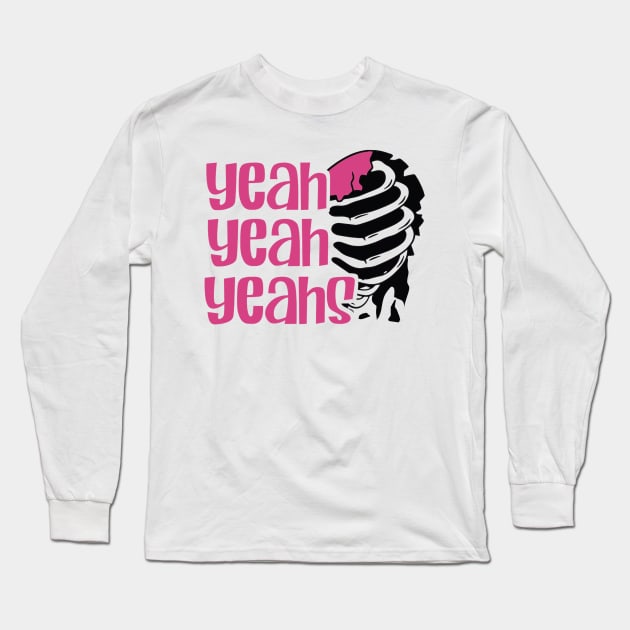 Yeah Yeah Yeahs - Cheated Hearts Long Sleeve T-Shirt by Suisui Artworks